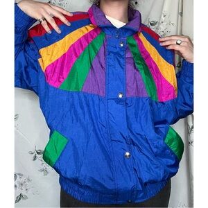 Multicolor Andy Johns Windbreaker